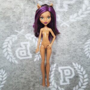 Monster High Doll Clawdeen Wolf Ghoul La-La-Locker Nude Werewolf